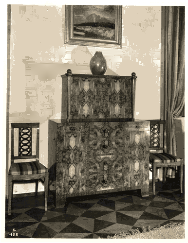 Image for IV Triennale - II Galleria dell'arredamento - Sala di soggiorno di Ottavio Cabiati - Mobile bar