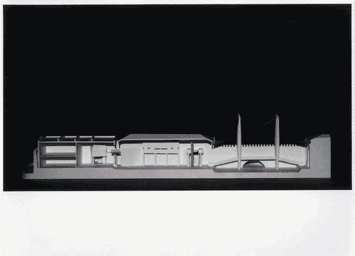 Image for Le città immaginate - Nove progetti per nove città. Sezione progettuale -Venezia (La trasformazione dell'Arsenale) - Modello in scala del progettodell'uso del muro perimetrale dell'Arsenale Militare