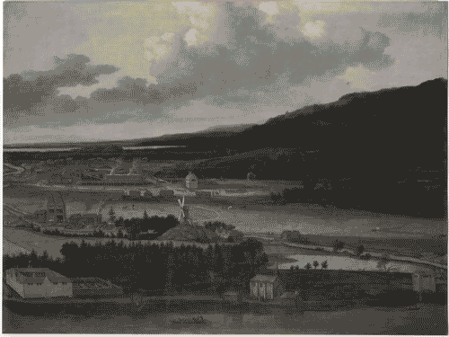 Image for Il luogo del lavoro - Il lavoro trasformato in immagini - Scene di lavoroindustriale - Dipinto ad olio "la fonderia di cannoni di Hendrik Trip a Julitabroeck, Södermanland, Svezia" - Allaert van Everdingen