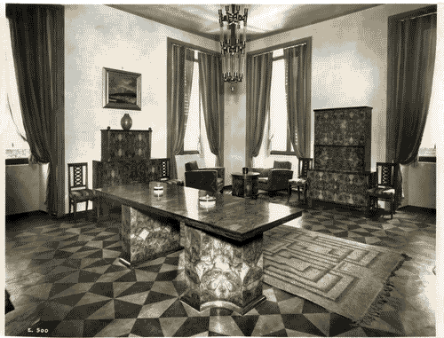 Image for IV Triennale - II Galleria dell'arredamento - Sala di soggiorno di Ottavio Cabiati