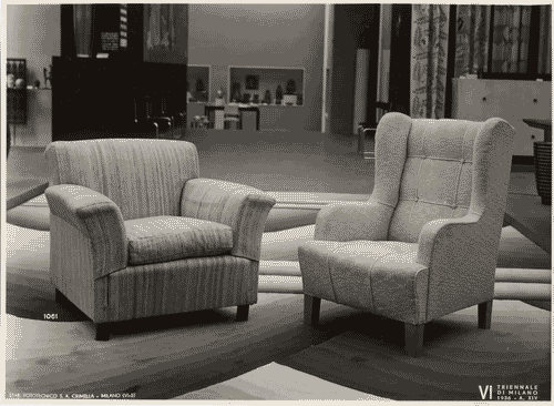 Image for VI Triennale - Sezione dell'E.N.A.P.I. - Mobili di legno - Poltrone