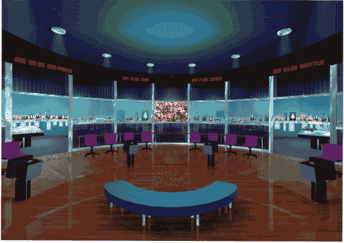 Image for La città temporanea - Rendering della videoteca