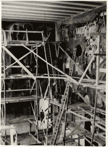 Image for V Triennale - Lavori di allestimento - Salone delle Cerimonie