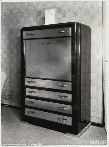 Image for VI Triennale - Mostra dell'arredamento - Camera da letto di Renato Wild e Guglielmo Ulrich