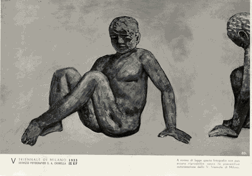 Image for V Triennale - Pittura murale "Italia romana" di Carlo Carrà, particolare