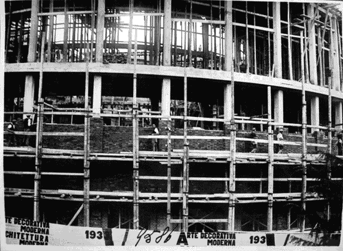 Image for Lavori di costruzione del Palazzo dell'Arte