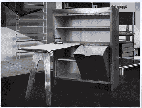 Image for VIII Triennale - Arredamento - Prima parte. Mobili singoli suddivisi per funzione - Armadio con asse da stiro - Tullio Bussi