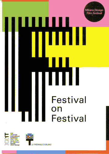 Image for Pieghevole con programma Milano Design Film Festival. Festival on Festival