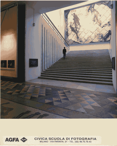 Image for XVIII Triennale - Scalone d'Onore - Dipinto "La Piazza" di Giuliano Collina