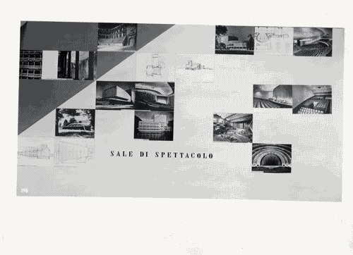 Image for IX Triennale - Spettacolo - Pannello "Sale di spettacolo"