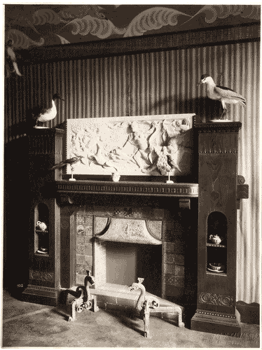 Image for II Biennale - Sala di Lucca - Camino del salotto di caccia