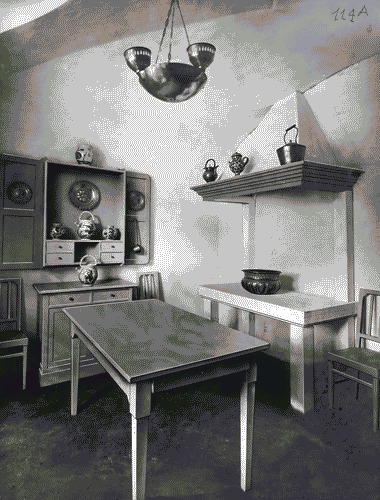 Image for I Biennale - Sezione Triveneta - Sezione speciale Ambienti borghesi e popolari - Cucina della ditta Corrà di Vicenza