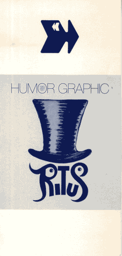 Image for Pieghevole della mostra "Humor Graphic. Ritus"