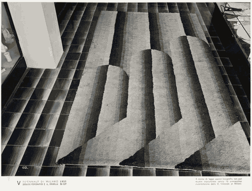 Image for V Triennale - Arti decorative e industriali - Sala dell'E.N.A.P.I. - Tappeto
