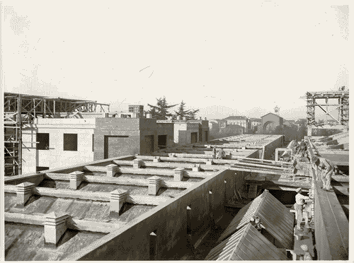 Image for Costruzione del Palazzo dell'Arte - Cantiere - Copertura