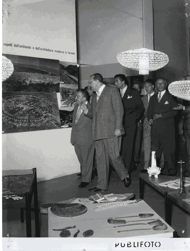 Image for X Triennale - Visita dell'on. Giuseppe Romita, Ministro dei Lavori Pubblici - Ivan Matteo Lombardo