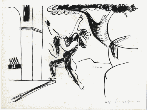 Image for Disegno a matita: "Ratto delle Sabine"