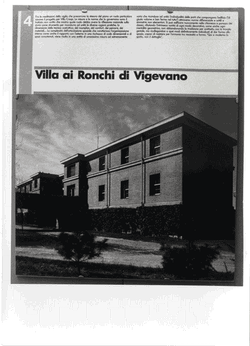 Image for XVI Triennale - Secondo ciclo - Catasto del disegno - Giuseppe de Finetti, progetti 1920-1951 - Pannello di Villa ai Ronchi di Vigevano