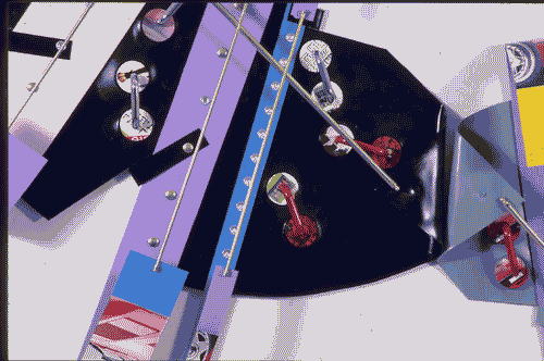 Image for "Addormentati e basta" opera in tecnica mista, nella sezione Qualità dellamateria, della mostra tematica Il giardino delle cose