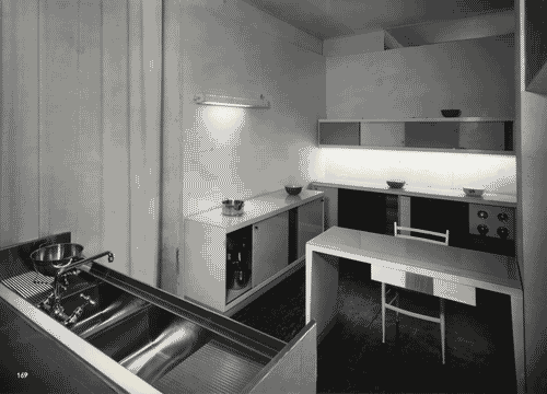 Image for IX Triennale - Abitazione - Alloggio n. 5: elementi di appartamento - Cucina per un appartamento per due persone - Alberto Rosselli