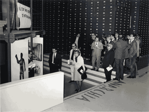 Image for XIV Triennale - Occupazione della Triennale - Visita dopo la conferenza stampa seguita all'occupazione della XIV Triennale