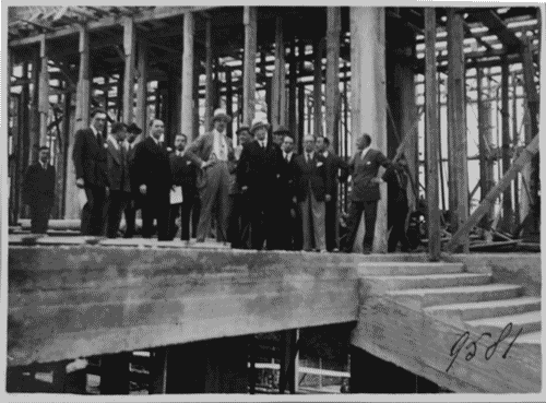 Image for Sopralluogo ai lavori di costruzione del Palazzo dell'Arte