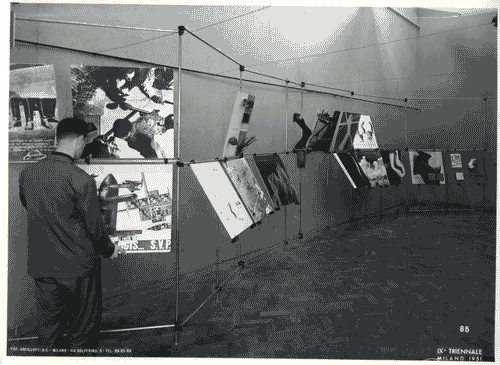 Image for IX Triennale - Mostre temporanee - La formazione dell'architetto - A.L.S.A. (Associazione Libera Studenti e Architetti)