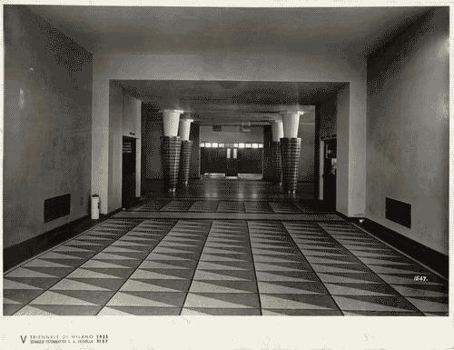 Image for Atrio dei servizi al piano parco del Palazzo dell'Arte