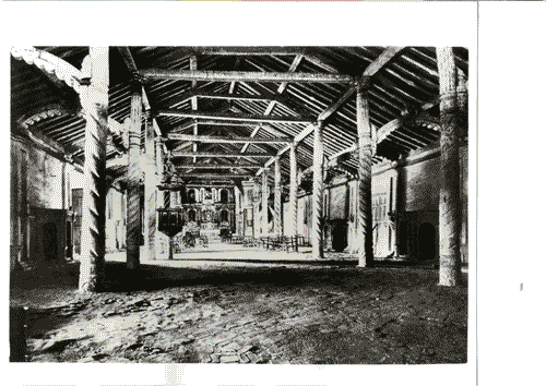 Image for XVI Triennale - Terzo ciclo - Conoscenza della città - Città di fondazione. Le "reducciones" gesuitiche nel Paraguay tra il XVII e il XVIII secolo -Interno della chiesa di San Miguel