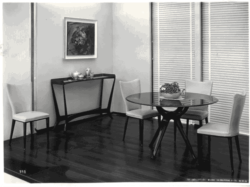 Image for IX Triennale - Arredamento e mobili isolati - Arredamenti composti - Sala da pranzo - Osvaldo Borsani