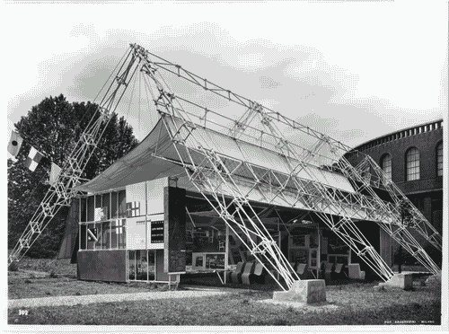 Image for IX Triennale - Mostra internazionale dell'architettura in movimento - Mezzi di trasporto marittimi - Padiglione Finmare - Giulio Minoletti - Giulio Zappa - Dario Bernazzoli