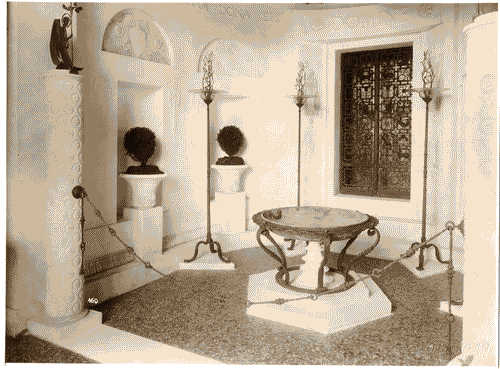 Image for II Biennale - Sezione lombarda - Esedra di accesso a una cappella funeraria