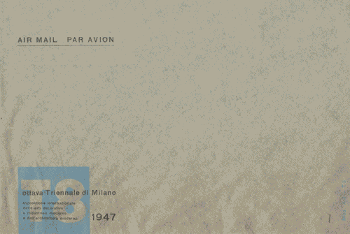 Image for Busta intestata "Air Mail Par Avion" con logo (Mod. A3 - T8)