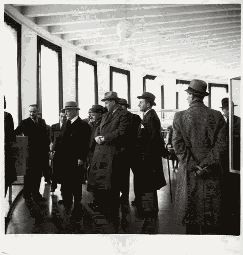 Image for VII Triennale - Visita di Giuseppe Volpi, conte di Misurata - Giuseppe Gorgerino - Carlo Alberto Felice