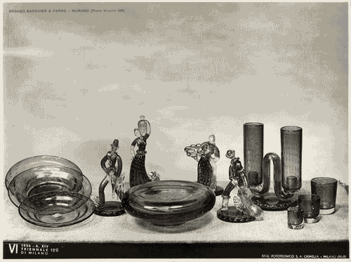 Image for VI Triennale - Galleria delle arti decorative e industriali - Oggetti di vetro