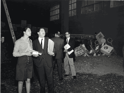 Image for XIV Triennale - Occupazione della Triennale - Visita dopo la conferenza stampa seguita all'occupazione della XIV Triennale