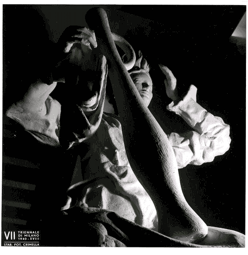 Image for VII Triennale - Palazzo dell'Arte - Vestibolo - Statua di Fausto Melotti