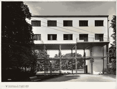 Image for V Triennale - Mostra dell'abitazione - Casa a struttura d'acciaio di Giuseppe Pagano, Franco Albini, Renato Camus, Giancarlo Palanti, Giuseppe Mazzoleni, Giulio Minoletti