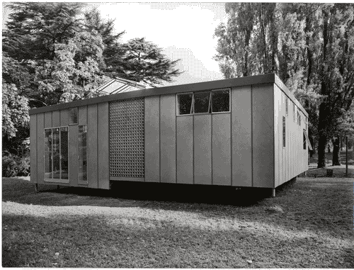 Image for X Triennale - Parco Sempione - Casa unifamiliare di serie - Facciata posteriore