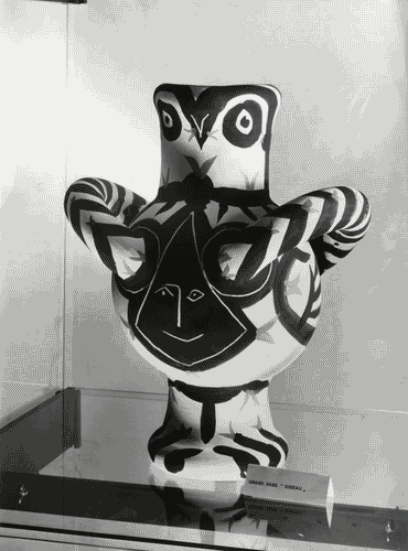 Image for Vaso "Oiseau" in ceramica decorata