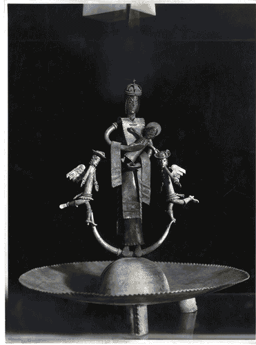 Image for VII Triennale - Sezione dell'Ungheria - Madonna in metallo sbalzato di Kalman Kitlinger