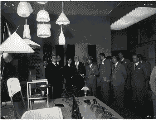 Image for X Triennale - Visita del Ministro dell'Economia della Germania Federale Ludwig Erhard - Ivan Matteo Lombardo