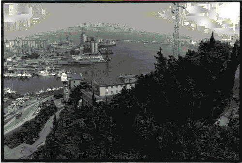 Image for Le città immaginate - Nove progetti per nove città. Sezione progettuale -Ancona (Una frontiera urbana da Vanvitelli a Vanvitelli) - Veduta del porto