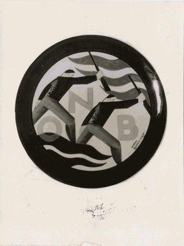 Image for VI Triennale - Galleria delle arti decorative e industriali - Serie Ceramiche fasciste: La leva fascista