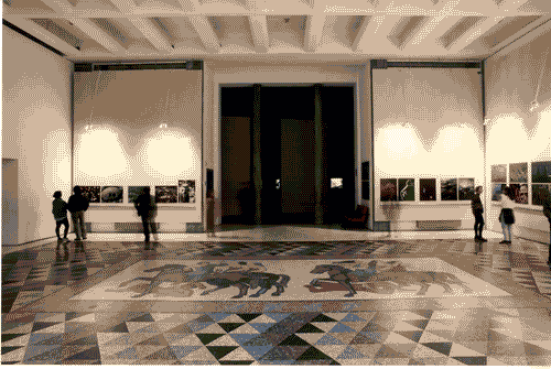 Image for Atrio del Palazzo dell'Arte durante la XVIII Triennale