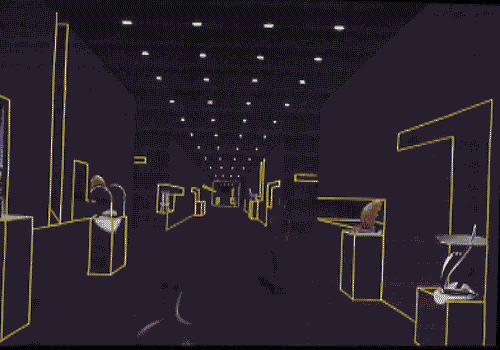 Image for XVIII Triennale - Mostre tematiche - Il giardino delle cose - Disegni per l'allestimento della mostra "Les Caspitales Européennes du Nouveau Design" al centro Pompidou di Andrea Branzi