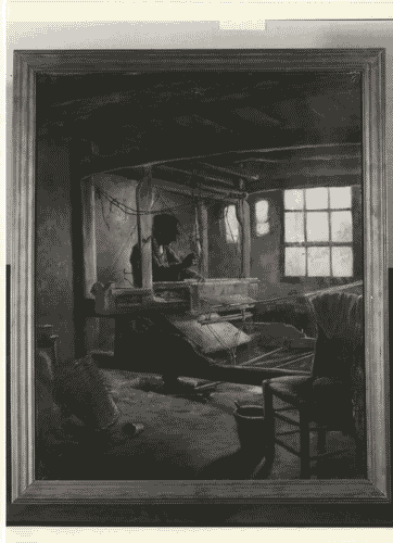 Image for Olio su tela: Il tessitore bretone