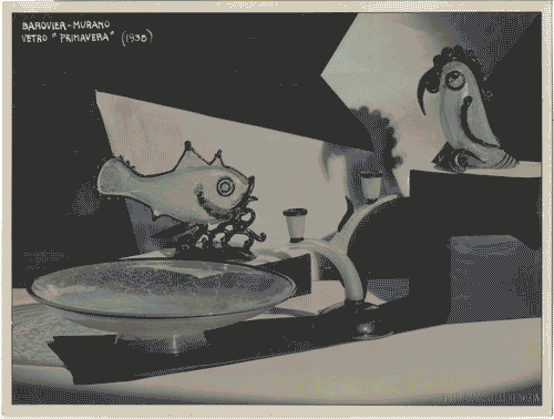 Image for Vetri della serie "Primavera" nella galleria dei vetri