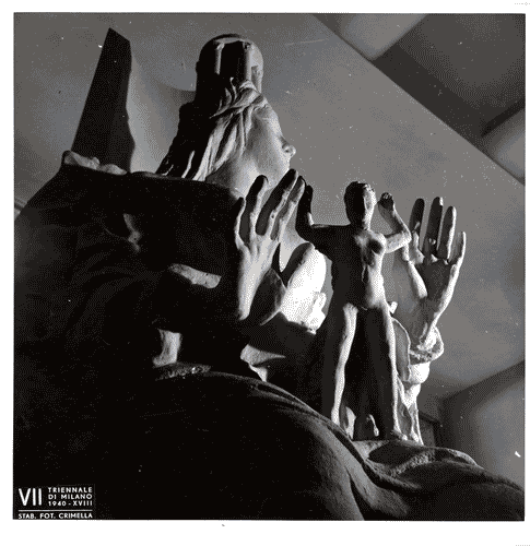 Image for VII Triennale - Palazzo dell'Arte - Vestibolo - Statua di Fausto Melotti