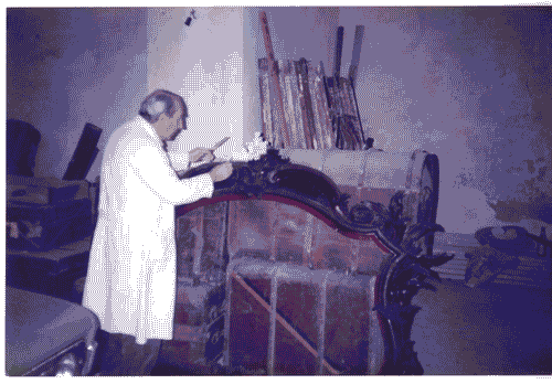 Image for Le città immaginate - Un viaggio in Italia. Sezione storica - Da Siracusaa Palermo (Fondazioni e rifondazioni urbane) - Lavori di restauro delle Sovrapporta del salone d'ingresso del Palazzo Butera